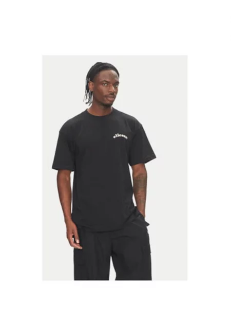 Мъжка тениска  SHZ21847011 - памук - черна - Черен