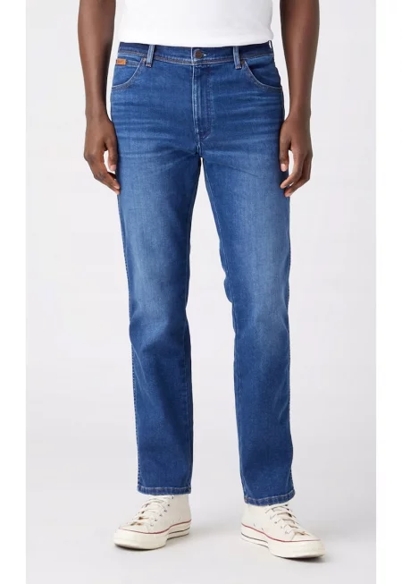 Мъжки дънки  Texas Last Kiss - памук/полиестер/еластан - син -