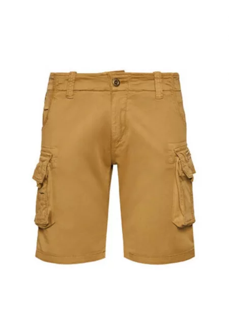 Мъжки къси панталони  176203 13 - памук - кафяв - Кафяв