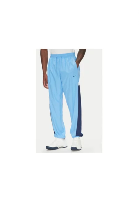 Мъжки спортни панталони  FZ0250 - полиестер - син