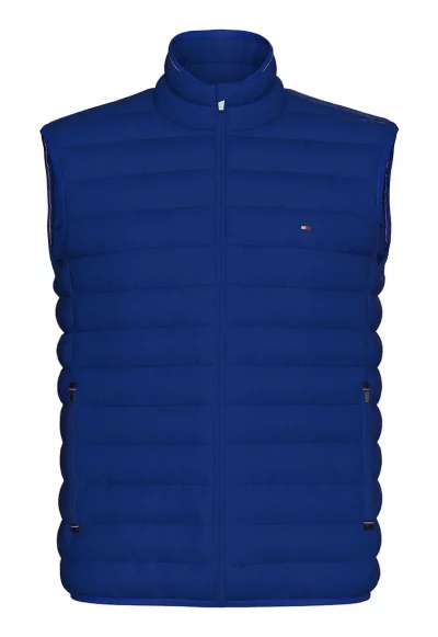 Непромокаем елек с капитониран дизайн и вата