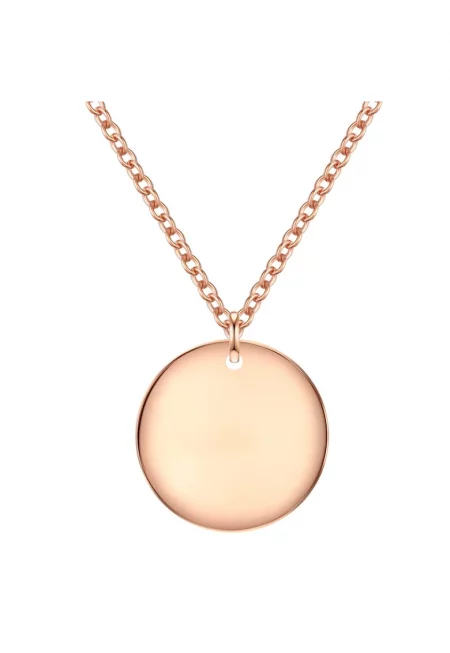 Регулируемо колие с 14-каратово покритие от злато - Розово златисто