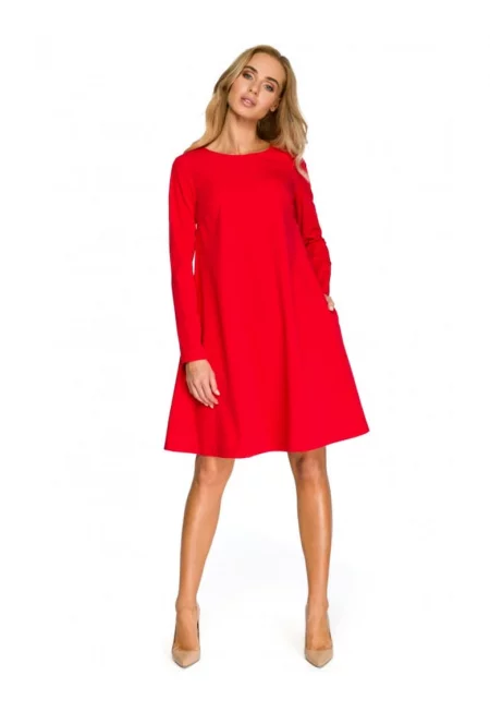 Рокля  С шифонен гръб