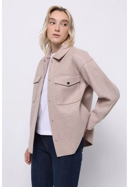 Шакет с паднали ръкави