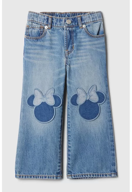 Широки дънки с Minnie Mouse