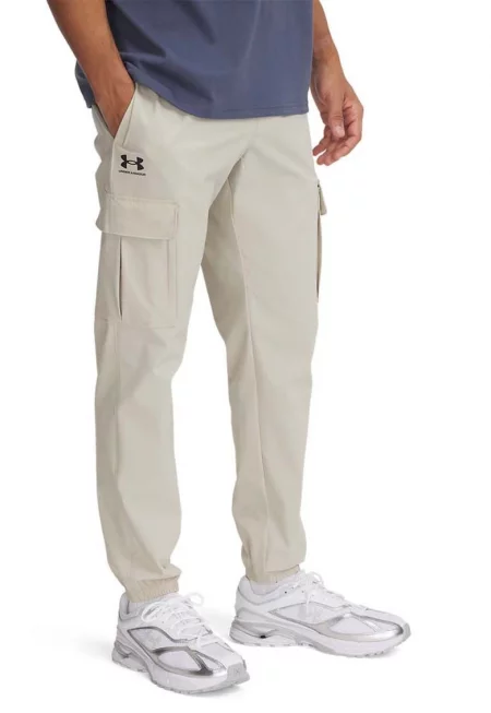 Скъсен фитнес панталон Vibe - Слонова кост