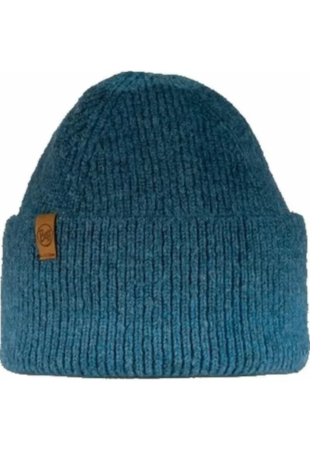 Ски шапка -  Унисекс - Вълна - Син - Един размер