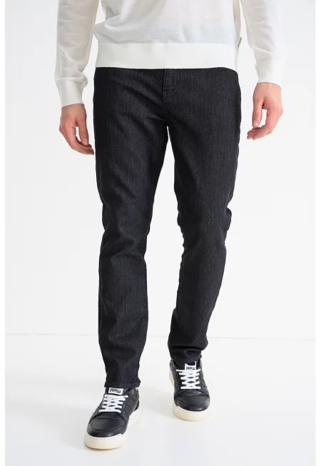 Слим дънки с ниска талия - Антрацитно сиво