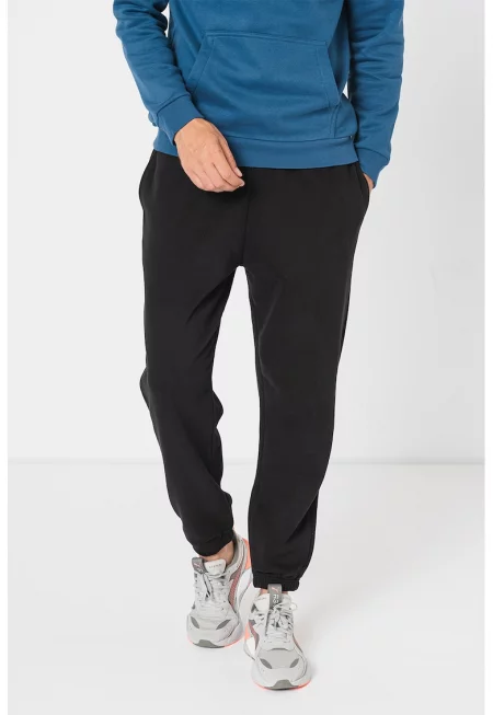 Спортен панталон с памук - Черен