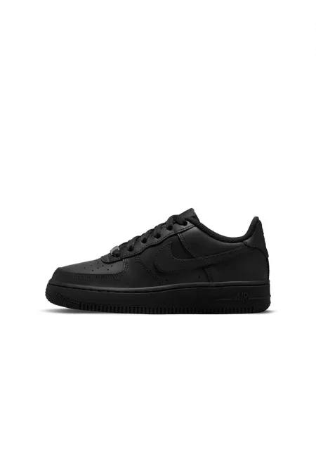 Спортни обувки -  Air Force 1 Le (Gs) Черни - Естествена кожа