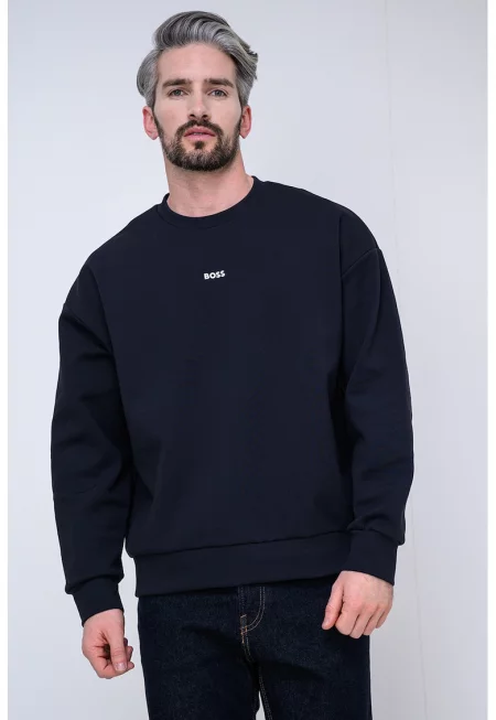 Суитшърт с лого - Ултрамарин синьо