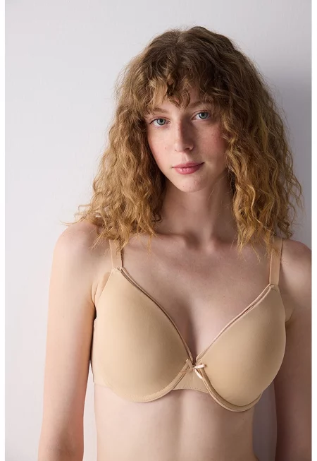 Сутиен Classic с регулируеми презрамки - Бежов