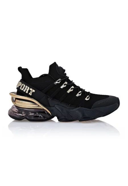 Текстилни спортни обувки Tiger Attack//Gen.X.04 - Златист/Черен