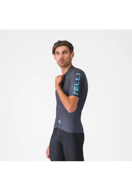 Tricou ciclism barbati  Entrata Apex - Син