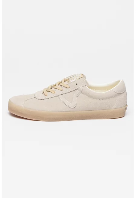 Велурени кецове - Светло сив