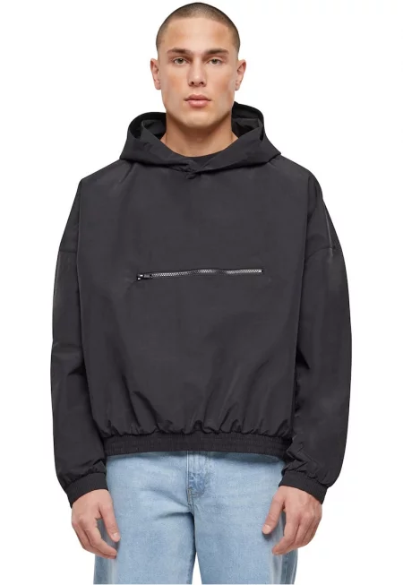 Яке с качулка и паднали ръкави