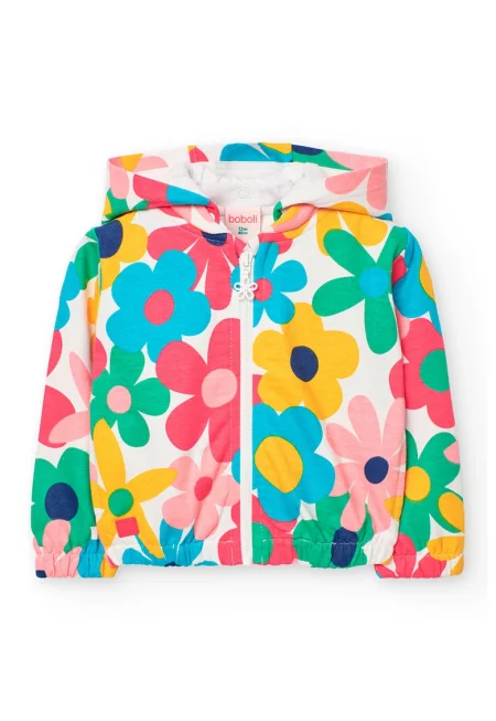 Яке с качулка и принт