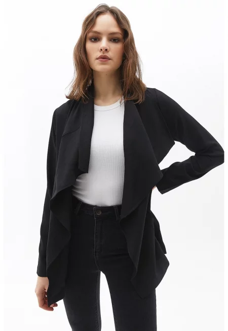 Жилетка-палто без закопчаване