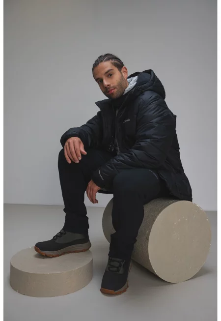 Зимно яке Pike Lake™ II с качулка - Избеляло черно