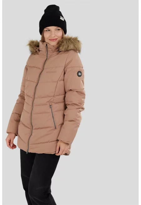 Зимно яке Prue с качулка и яка с еко пух