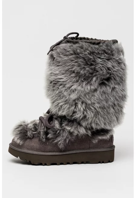 Ботуши Chalet с пух - Сив