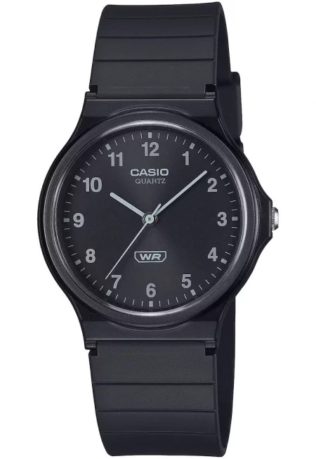 Часовник  Кварцов - Аналогов - Черен - Водоустойчив 1 ATM