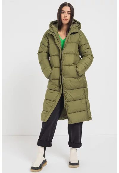 Дълго зимно яке Cammie с качулка