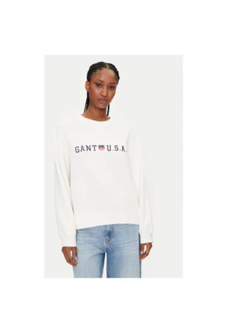 Дамска блуза  4200577 - Памук/Полиестер - Бяла