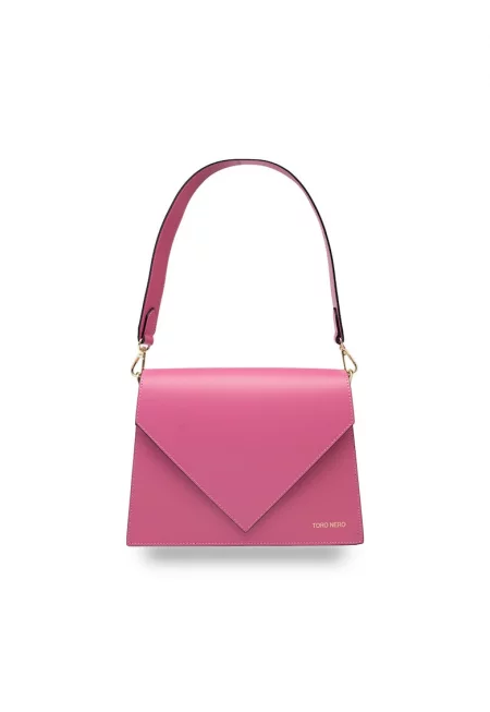 Дамска чанта от естествена кожа бяла Ребека