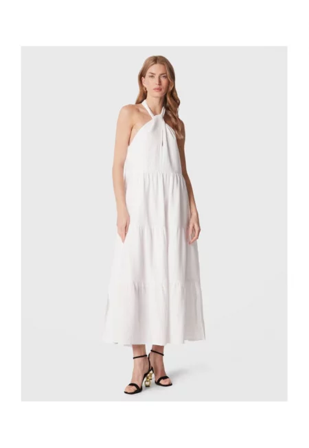 Дамска рокля -  301895749 - Памук - Бяла - Бял