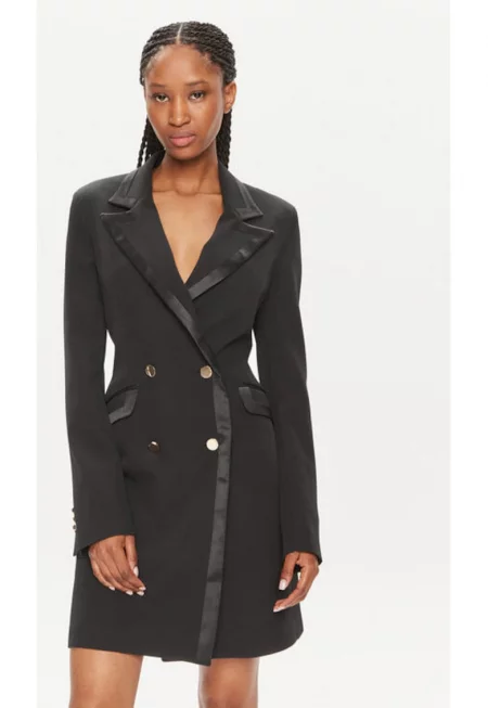 Дамска рокля -  303690656 - Полиестер - XS INTL - Черна