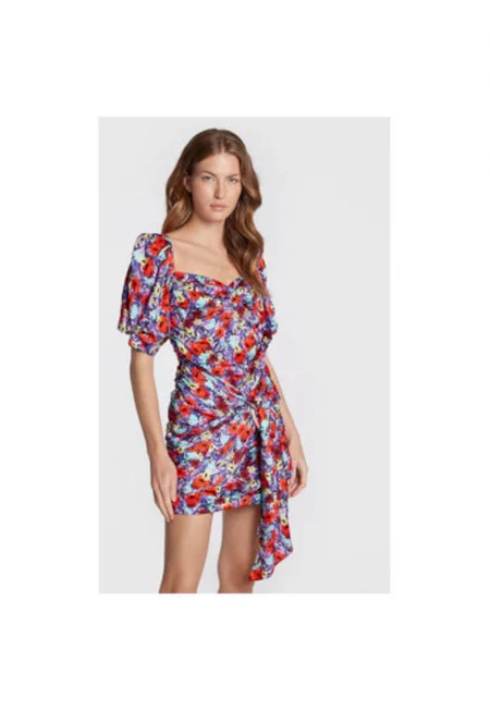 Дамска рокля - За любов и лимони - 300941416 - Вискоза - M INTL - Многоцветна