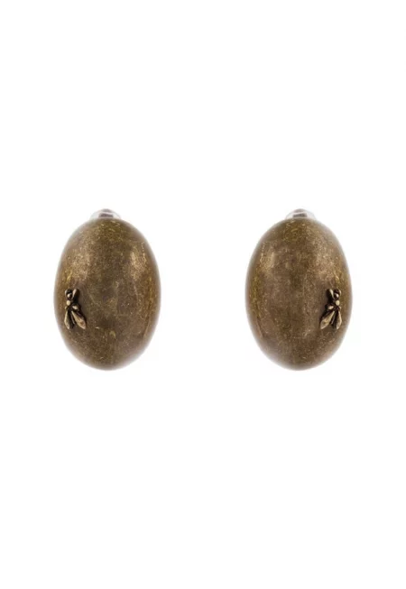 Дамски обеци -  Antique Gold - 2J2546/M057-Y115