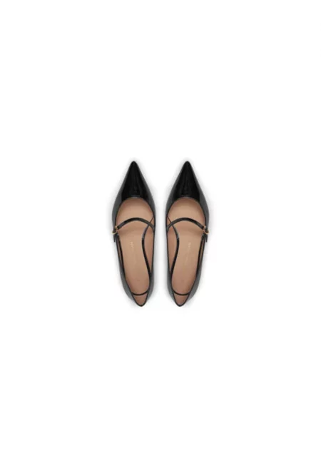 Дамски обувки  305127563 - Естествена кожа - Черен - Черен