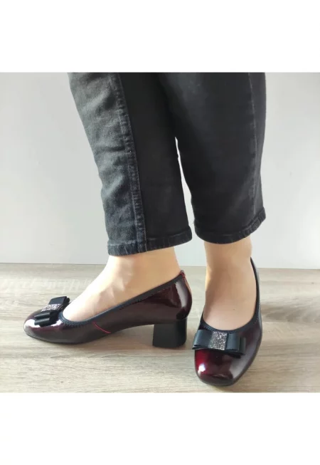 Дамски Обувки  50053B 23-L Елегантни - Бордо