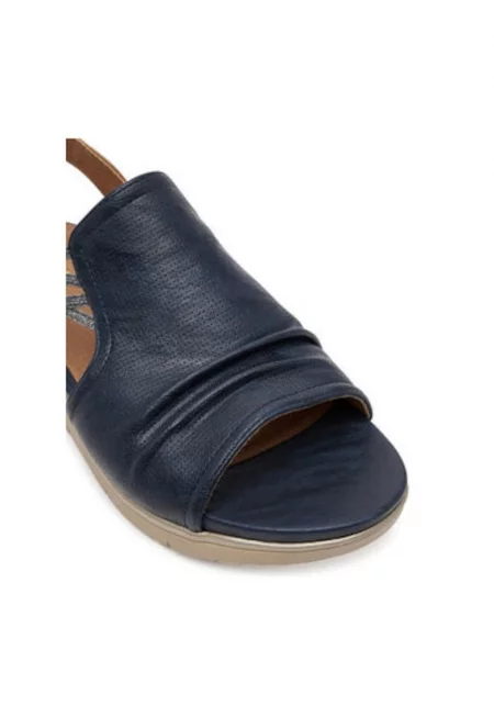 Дамски сандали - 8-28271-44 830 - Jana - Екокожа - Тъмносин