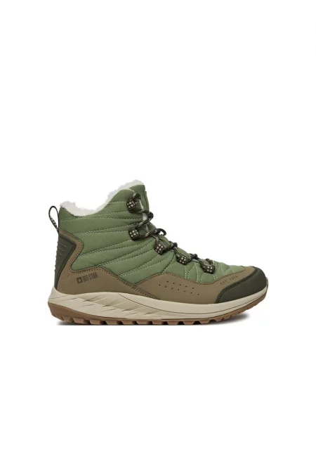 Дамски спортни обувки -  73121 - Екокожа - Зелени