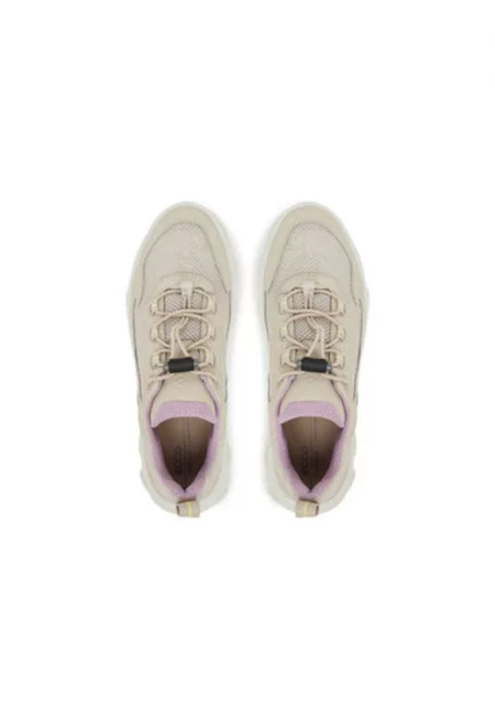 Дамски спортни обувки - 82026358261 -  Екокожа - Бежов