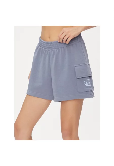 Дамски спортни шорти -  302534050 - Памук - Син