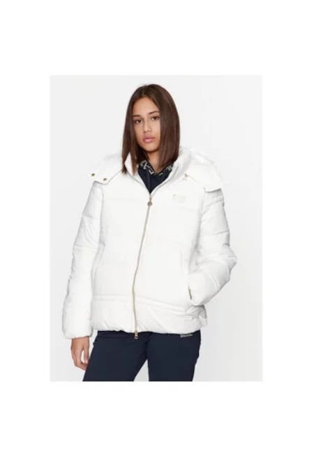Дамско яке - Emporio Armani  Полиамид/Полиестер - Бяло - Бял