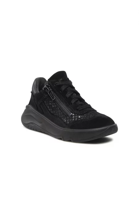 Детски обувки  301572121 - Естествена кожа/Велур - Черни