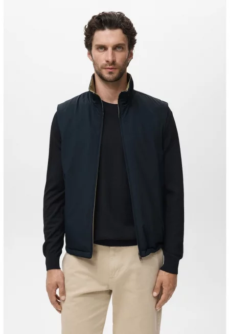 Двулицев елек с джобове