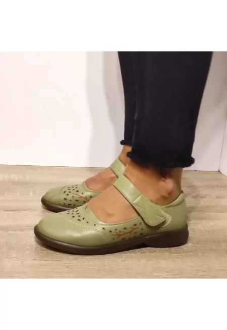 Ежедневни обувки Дамски  31682 Olive Green - Маслинено зелено