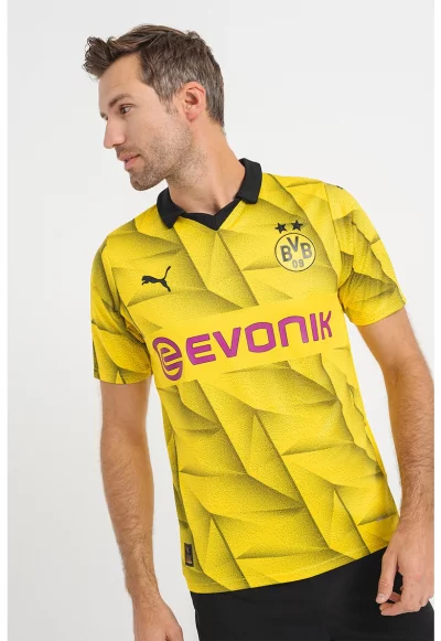 Футболна тениска BVB Jersey Replica с dryCELL и яка