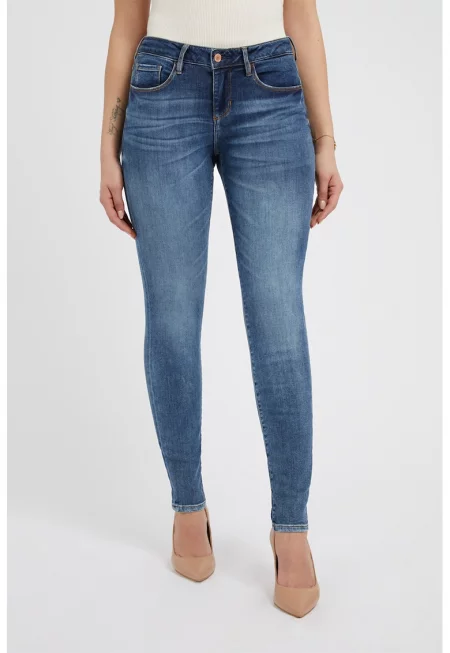 JEANS - Дънки по тялото със захабен вид