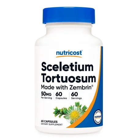 Канна (склетиум тортуозум) – За настроение и емоционален баланс, 50 mg, 60 капсули