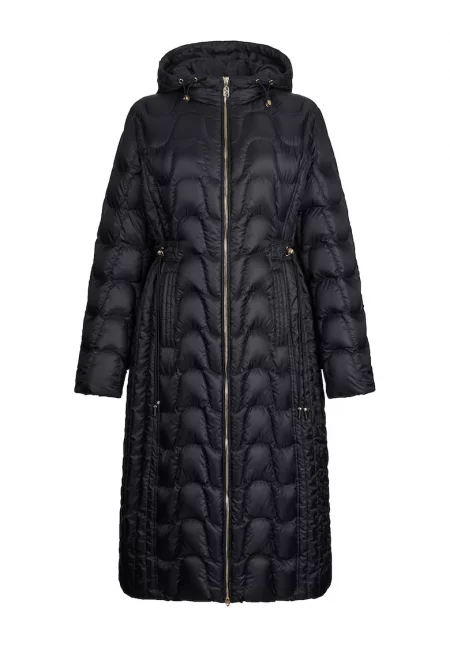 Капитонирано зимно яке с качулка