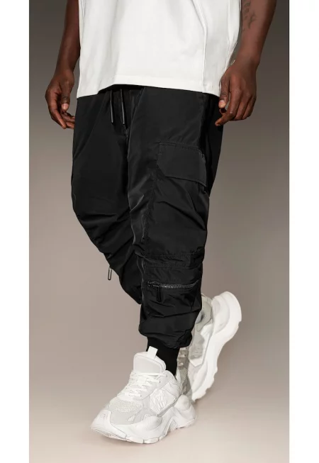 Карго панталони  - P15974 - Черен