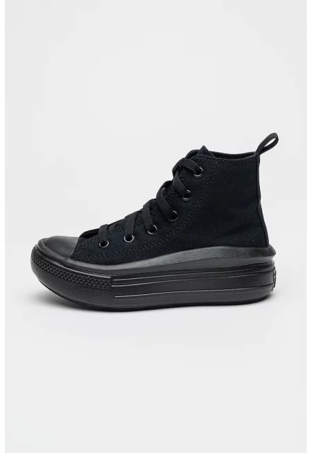 Кецове Chuck Taylor All Star Move с висок профил - Черен