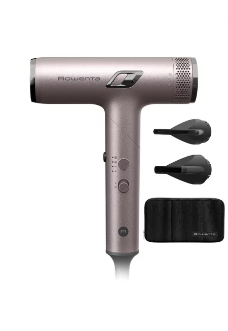 Компактен сешоар  Nano HY8140F0 - 1700W - 3 степени на скорост и температура - концентратор - дифузер за обем - генератор на йони - функция студен ...